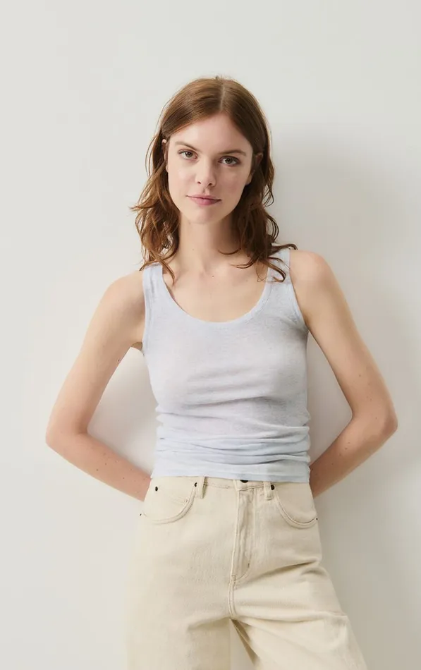 American Vintage Tops and Tanktops Women Tank Top Massachusetts Heather Grey