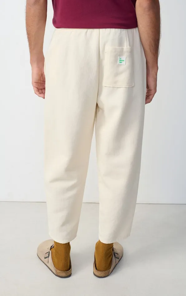American Vintage Trousers Men Trousers Afaz Ecru