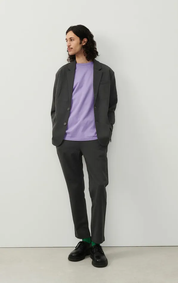 American Vintage Trousers Men Trousers Pukstreet Carbon Melange