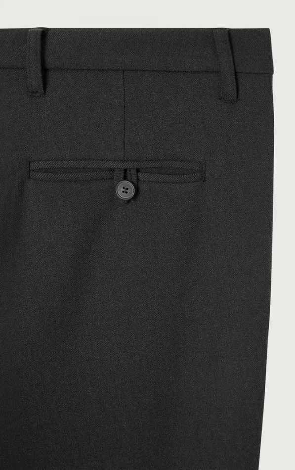 American Vintage Trousers Men Trousers Pukstreet Carbon Melange