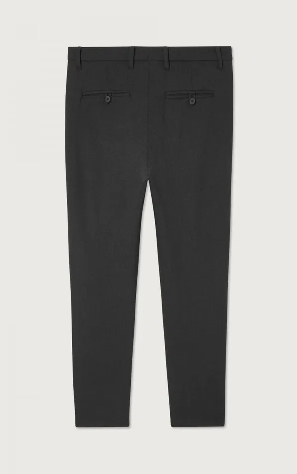 American Vintage Trousers Men Trousers Pukstreet Carbon Melange