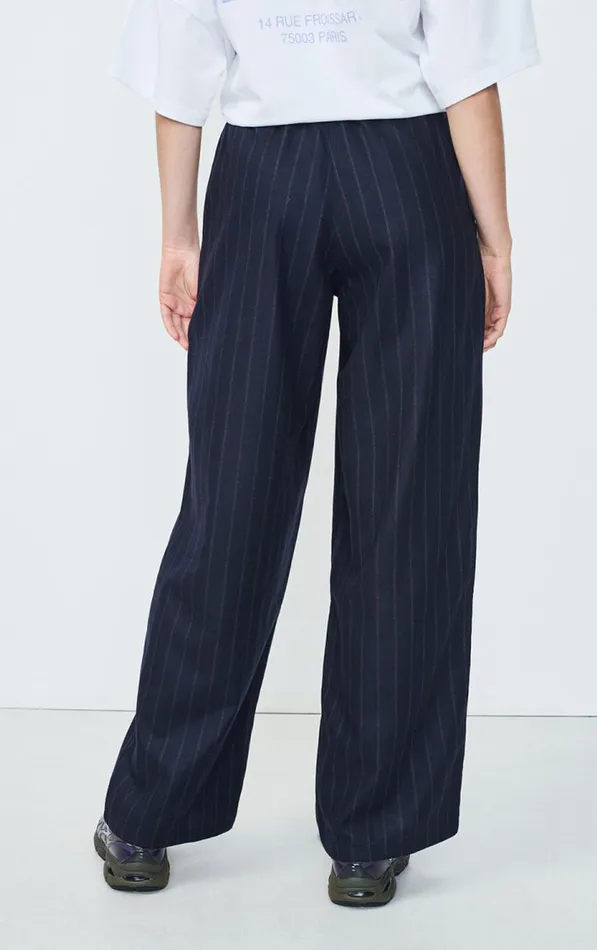 American Vintage Trousers Women Trousers Dirow Navy Stripes