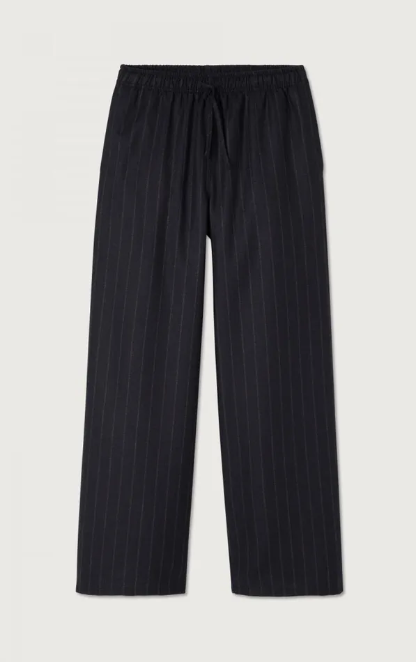 American Vintage Trousers Women Trousers Dirow Navy Stripes