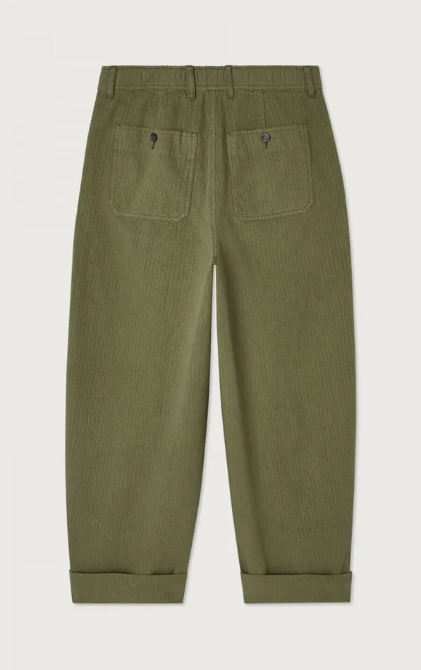 American Vintage Trousers Women Trousers Rygybay Khaki American Vintage Trousers Women Trousers Rygybay Khaki