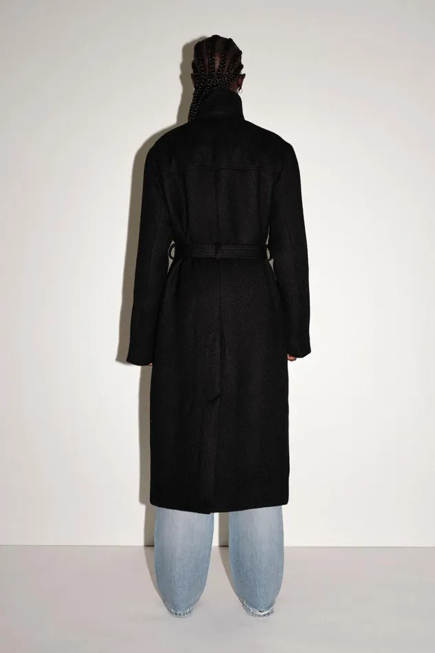 Amora Wool 8211 Black Women Won Hundred Coats Jackets and Blazers