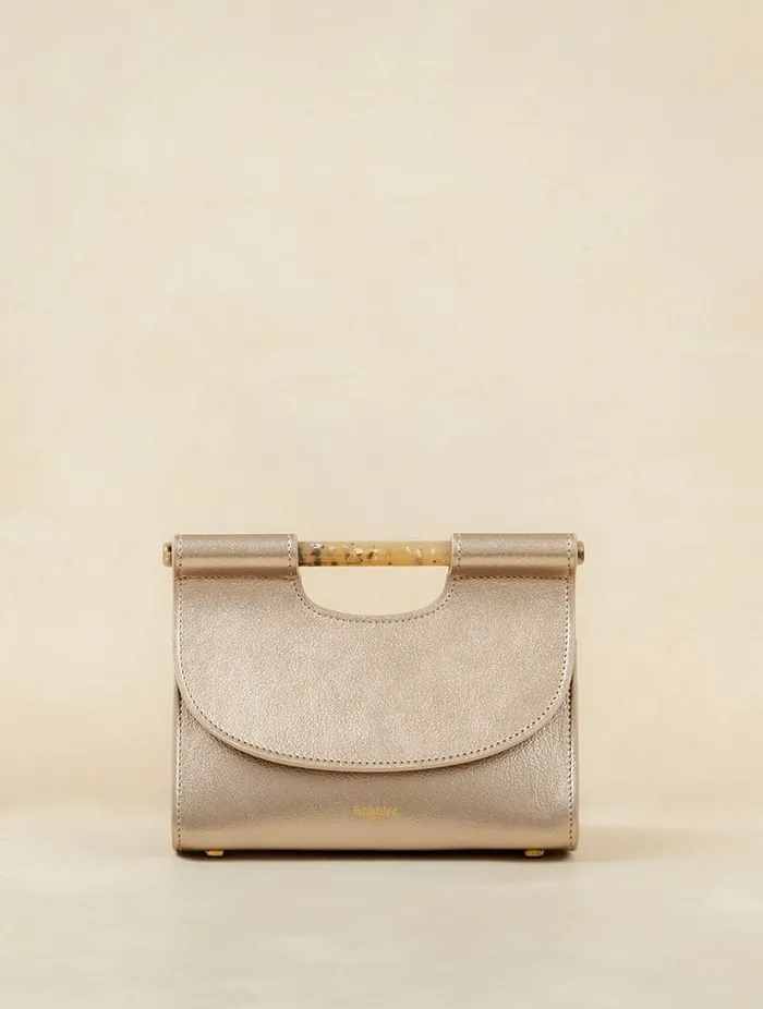 Ancne Mini Antique Gold Women Bobbies Bags