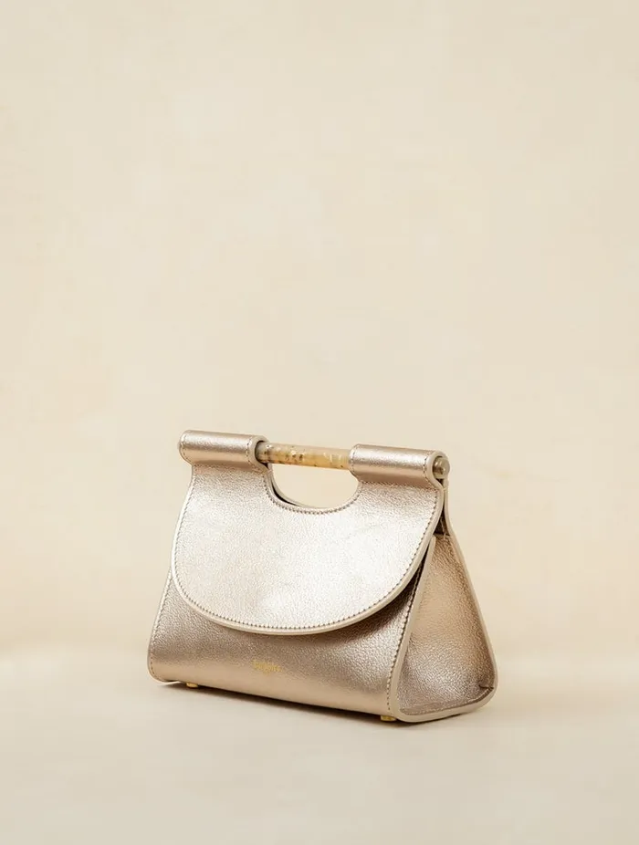 Ancne Mini Antique Gold Women Bobbies Bags