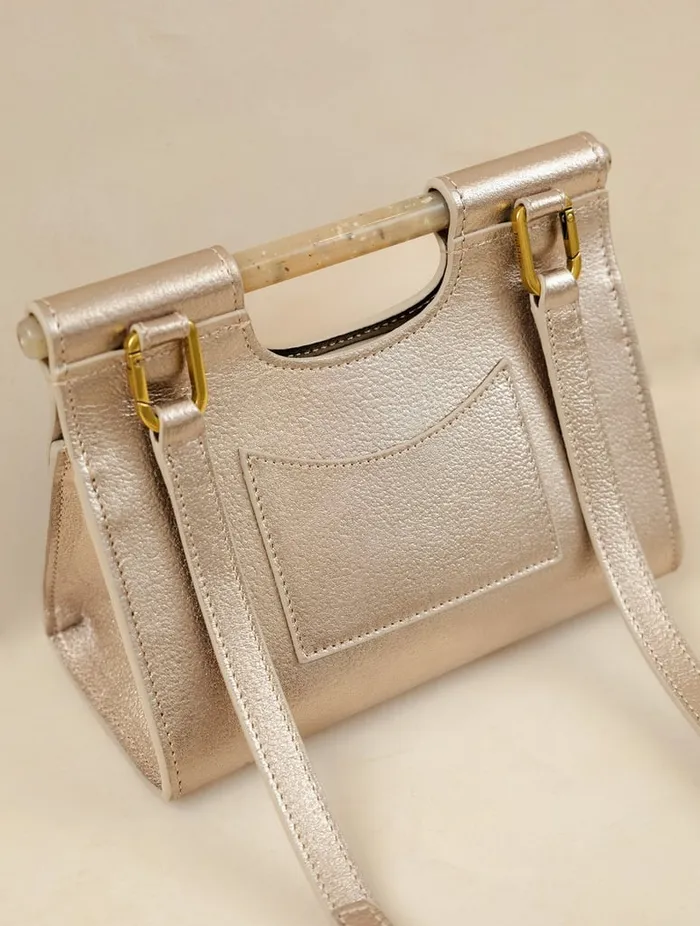 Ancne Mini Antique Gold Women Bobbies Bags