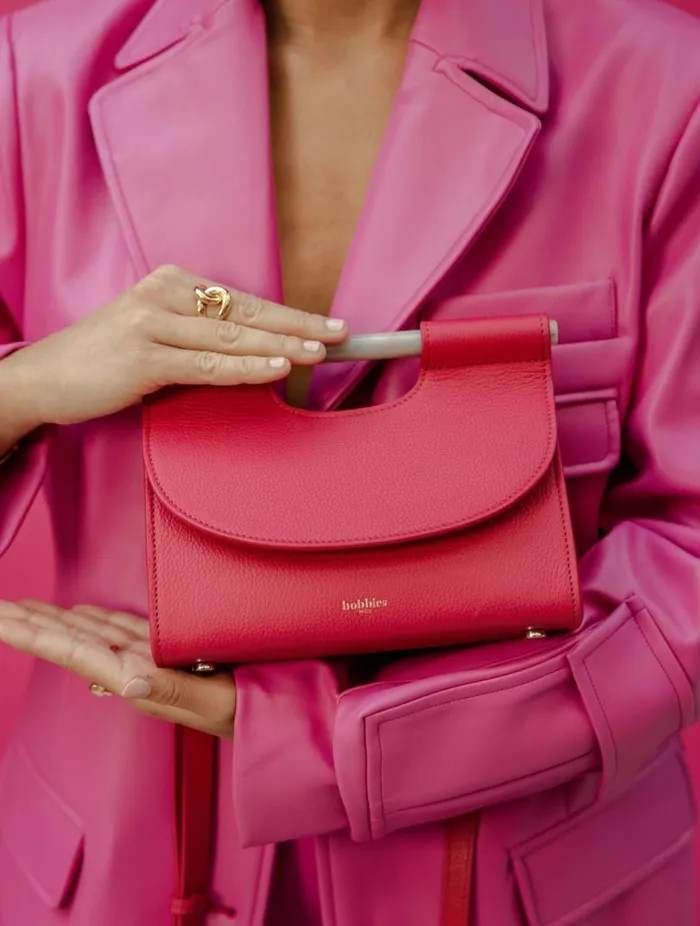 Ancne Mini Electric Pink Women Bobbies Bags