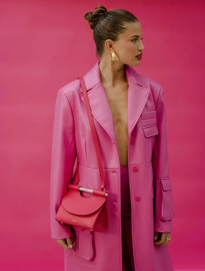 Ancne Mini Electric Pink Women Bobbies Bags