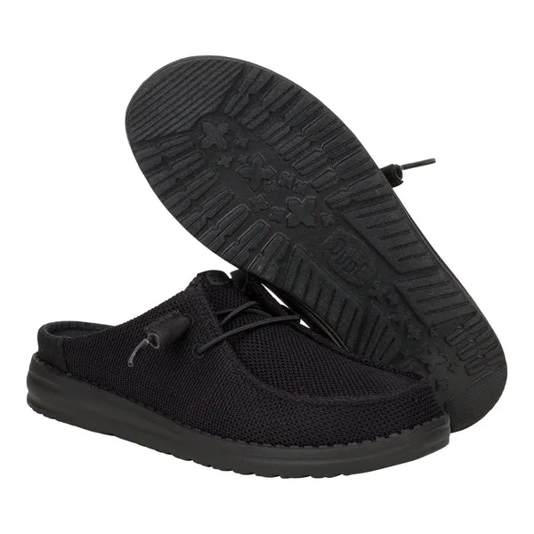 Apparel heydude Wendy Slip Stretch Sox Black Mules