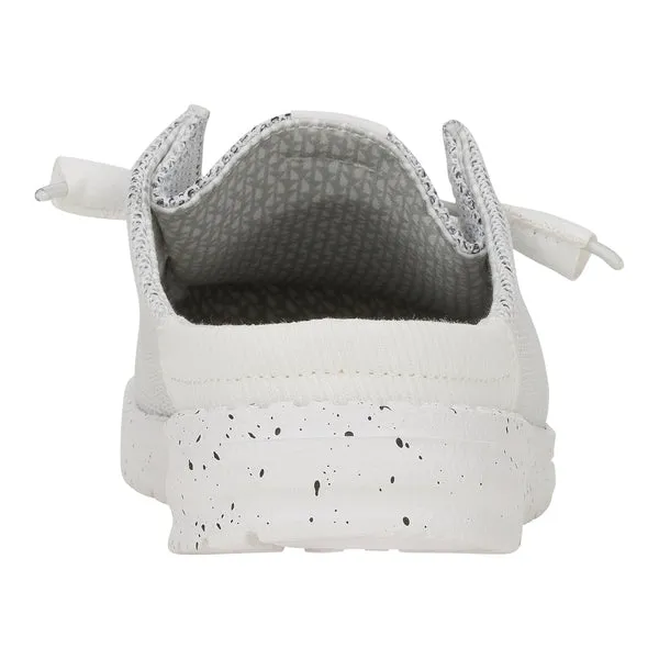 Apparel Wendy Slip Stretch Sox Stone White Mules heydude