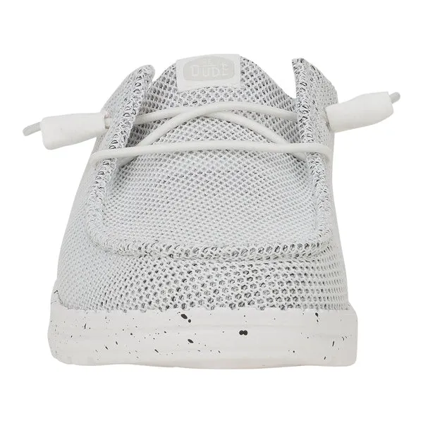 Apparel Wendy Slip Stretch Sox Stone White Mules heydude