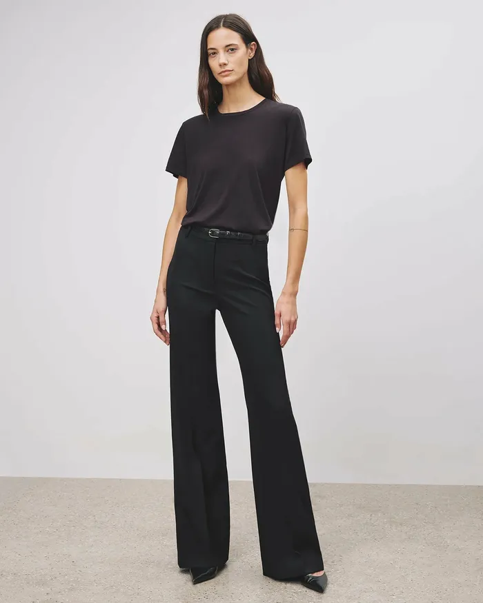 ARIELLE PANT Black Women Pants and Shorts Nili Lotan