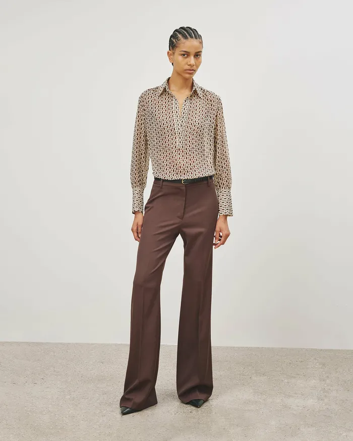 ARIELLE PANT Black Women Pants and Shorts Nili Lotan