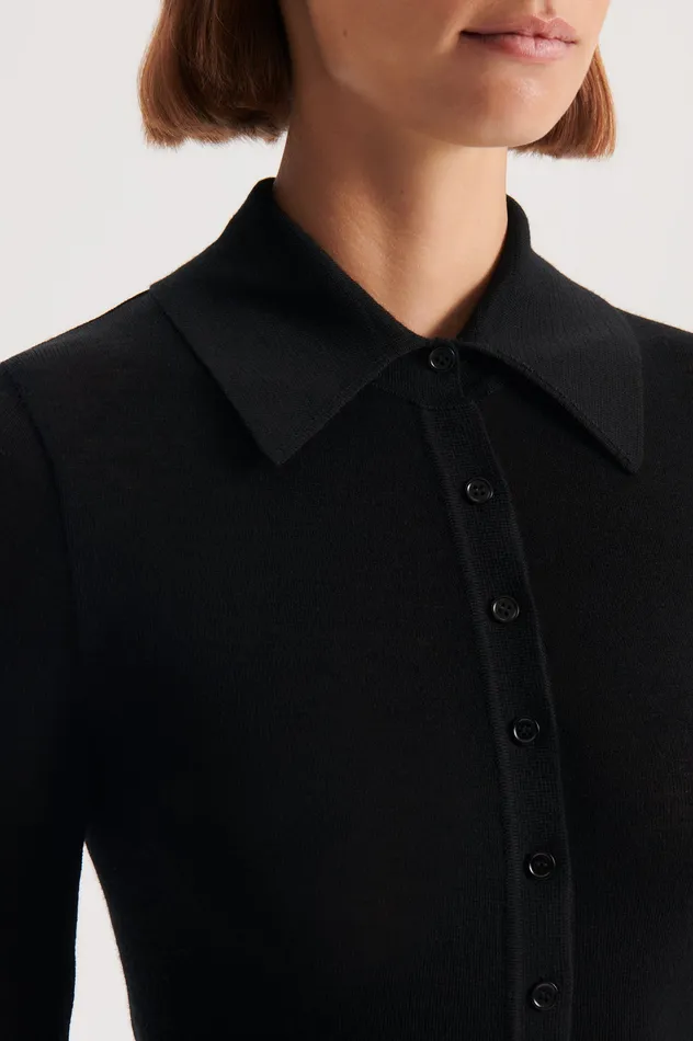 Babywool BABYWOOL CARDIGAN BLACK ALL 8211 Scanlan Theodore Women Babywool BABYWOOL CARDIGAN BLACK ALL 8211 Scanlan Theodore Women