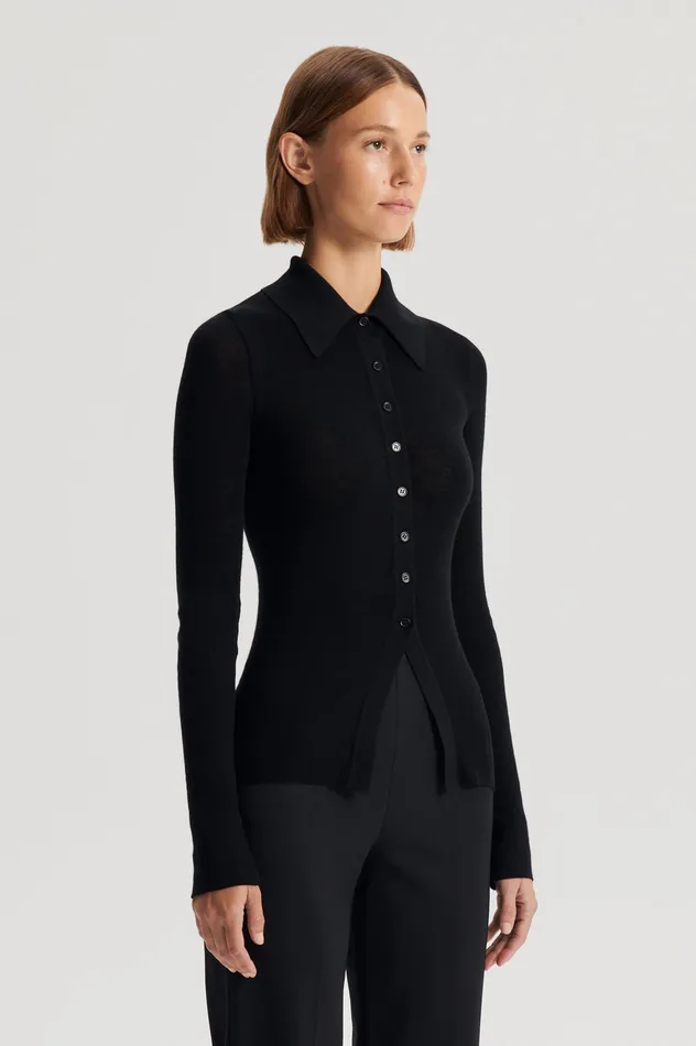 Babywool BABYWOOL CARDIGAN BLACK ALL 8211 Scanlan Theodore Women Babywool BABYWOOL CARDIGAN BLACK ALL 8211 Scanlan Theodore Women
