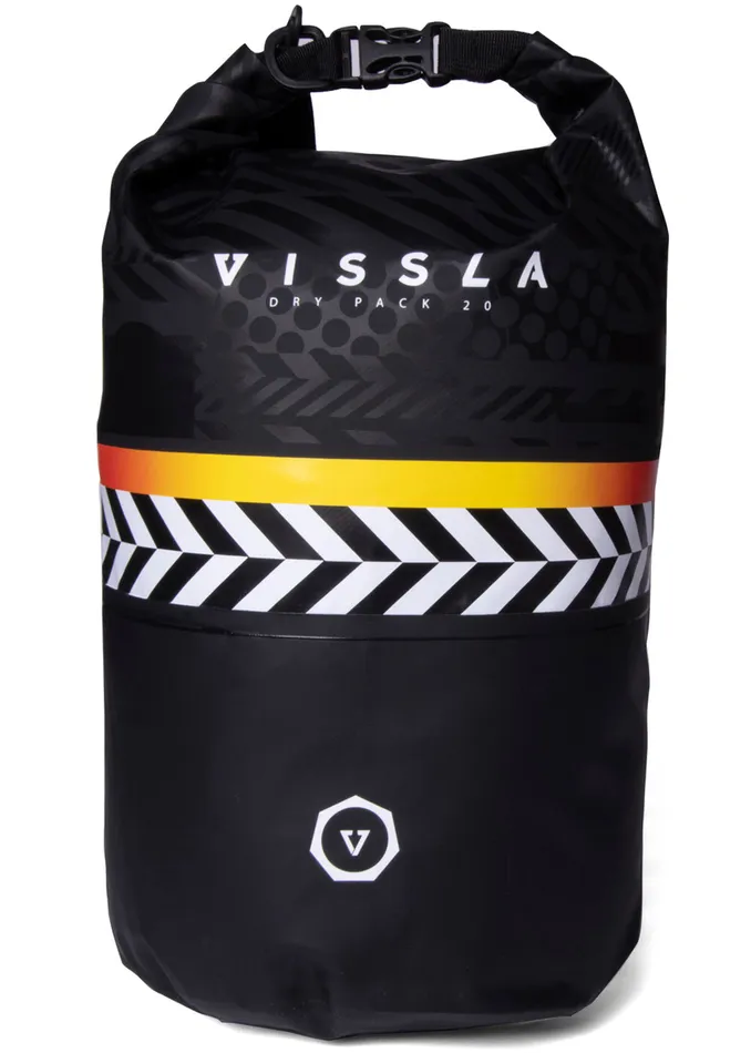 Bags Vissla Men 7 Seas 20L Dry Pack Black