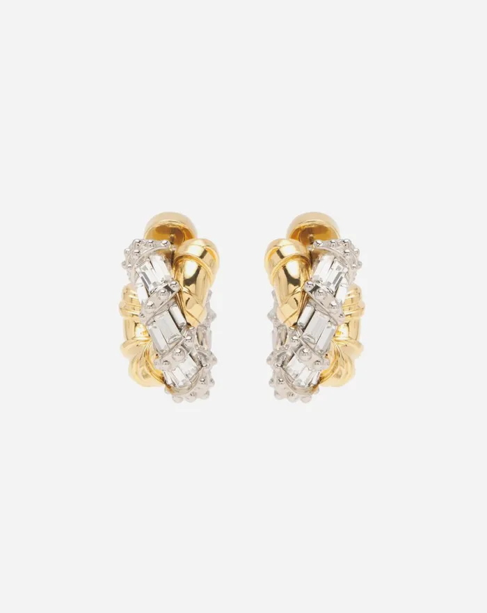 Baguettes Melodie Earrings Goldcrystal Women Lanvin Jewelry