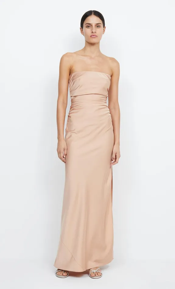 Bec Bridge Bridesmaids Dresses ETERNITY STRAPLESS MAXI Rose Gold 8211 Women