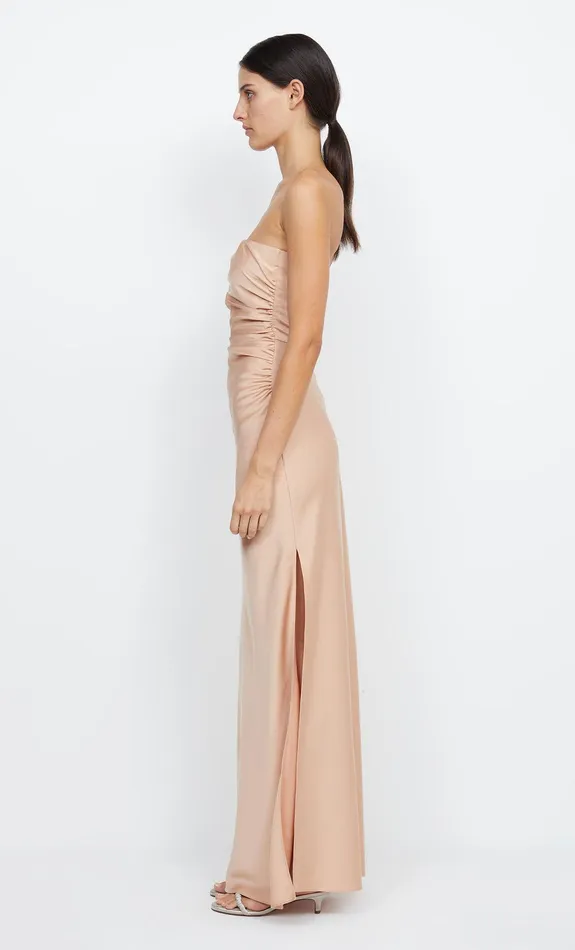 Bec Bridge Bridesmaids Dresses ETERNITY STRAPLESS MAXI Rose Gold 8211 Women