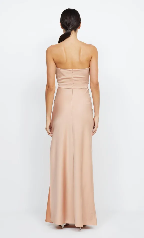 Bec Bridge Bridesmaids Dresses ETERNITY STRAPLESS MAXI Rose Gold 8211 Women