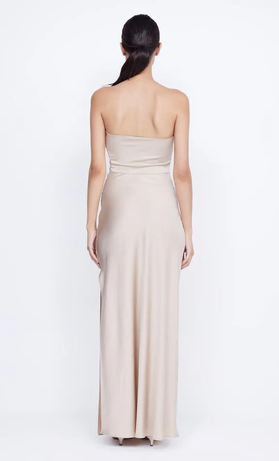 Bec Bridge Bridesmaids Dresses ETERNITY STRAPLESS MAXI Sand 8211 Women