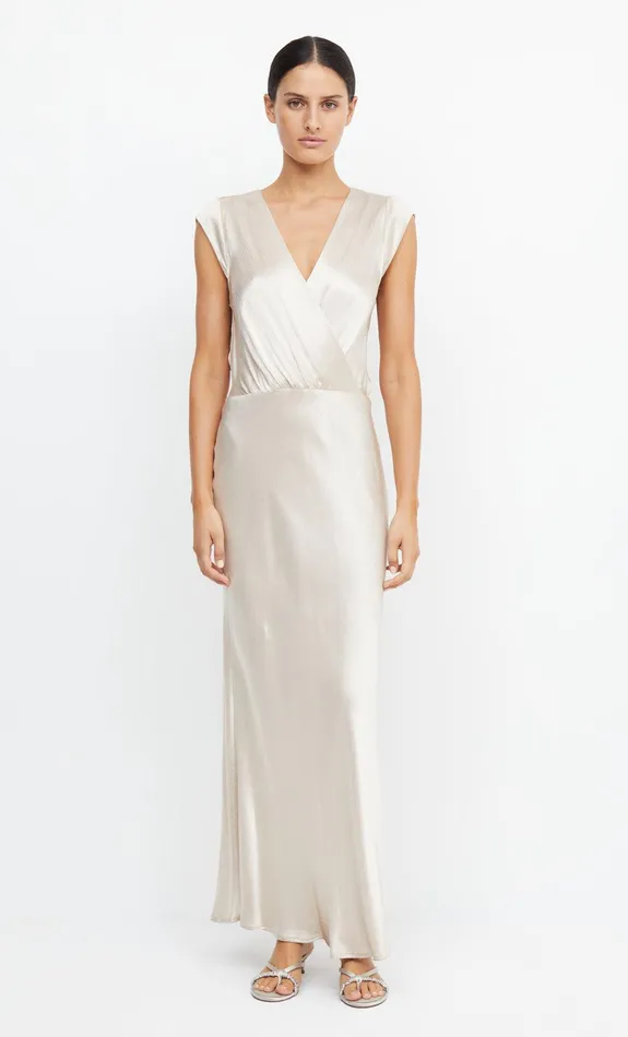 Bec Bridge Bridesmaids Dresses MOON DANCE MAXI DRESS Sand 8211 Women