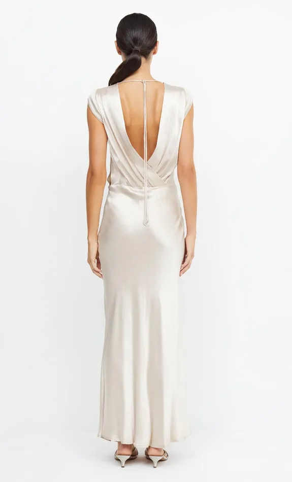 Bec Bridge Bridesmaids Dresses MOON DANCE MAXI DRESS Sand 8211 Women