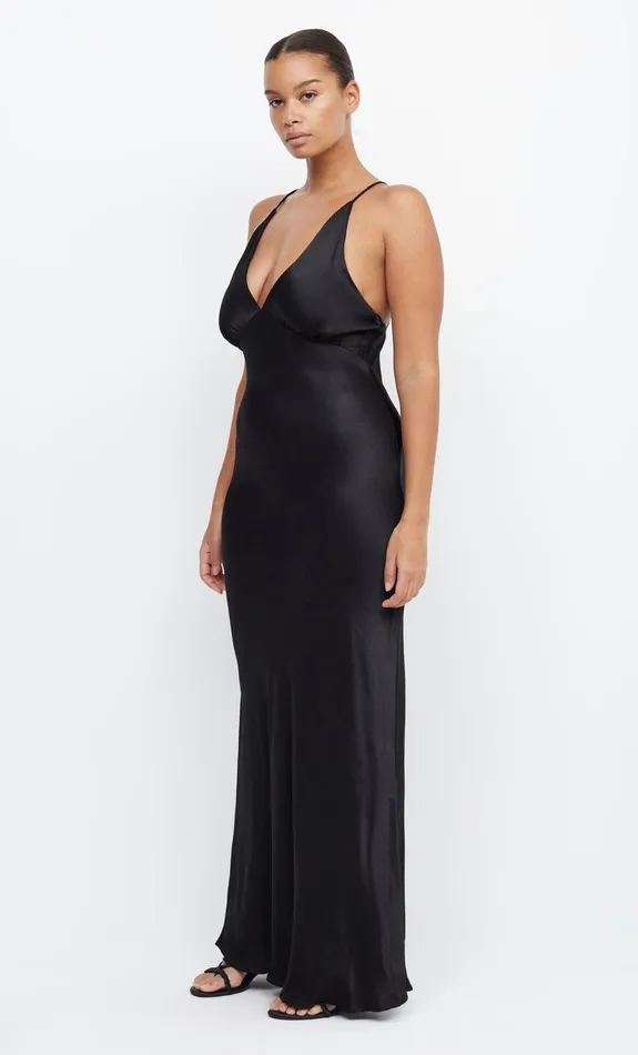 Bec Bridge Bridesmaids Dresses MOON DANCE V MAXI DRESS Black 8211 Women