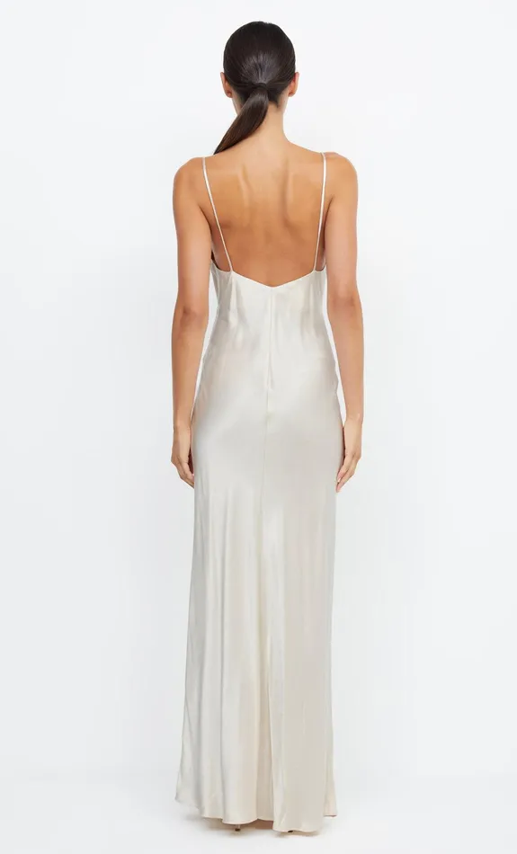 Bec Bridge Bridesmaids Dresses MOON DANCE V MAXI DRESS Sand 8211 Women