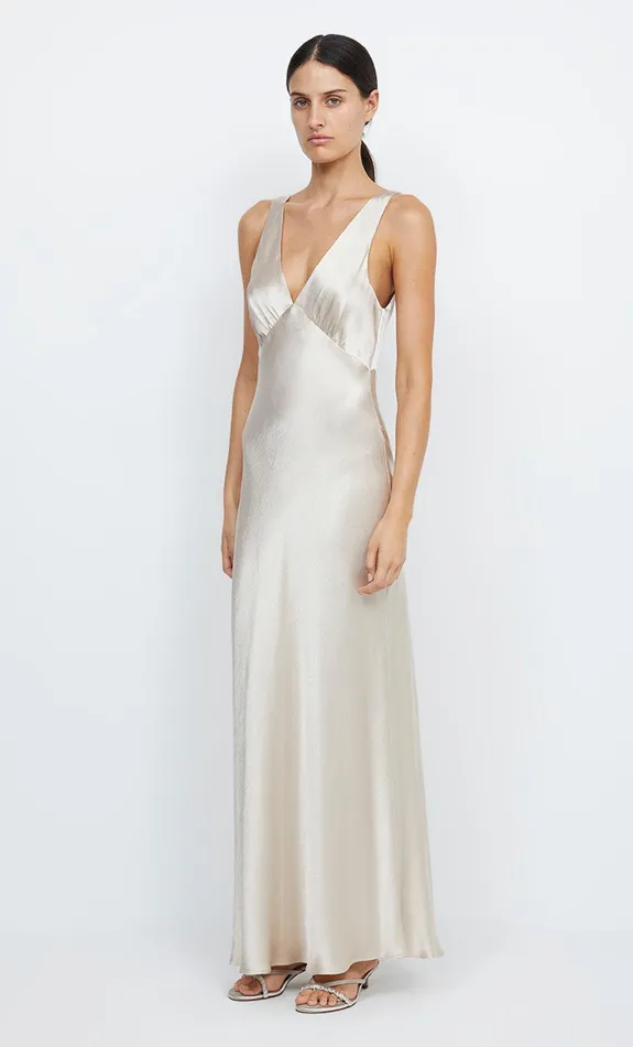 Bec Bridge Bridesmaids Dresses MOON DANCE VERONA DRESS Sand 8211 Women