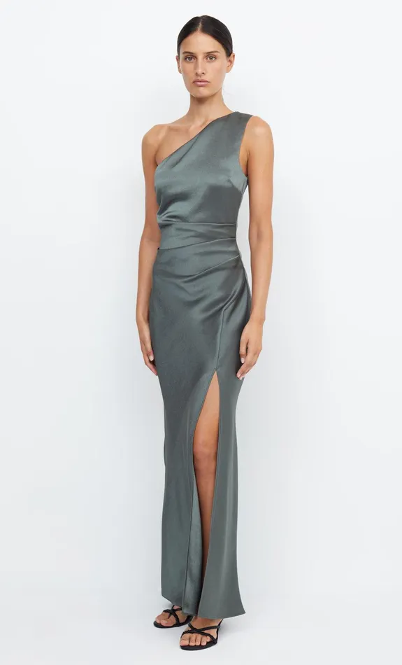Bec Bridge Bridesmaids Dresses THE DREAMER ASYM DRESS Dark Willow 8211 Women