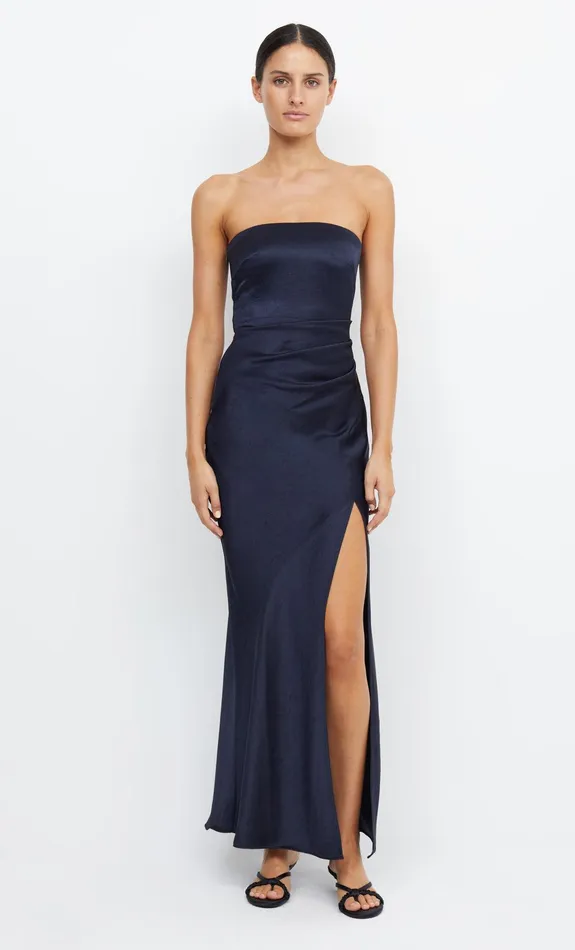 Bec Bridge Bridesmaids Dresses THE DREAMER STRAPLESS DRESS Ink 8211 Women