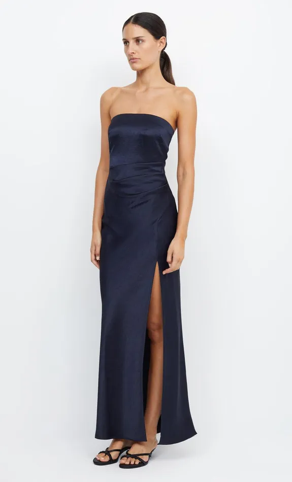 Bec Bridge Bridesmaids Dresses THE DREAMER STRAPLESS DRESS Ink 8211 Women