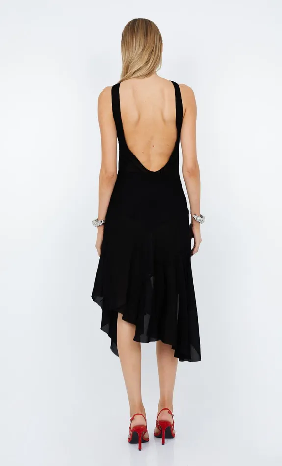 Bec Bridge Dresses AIDA HALTER DRESS Black 8211 Women