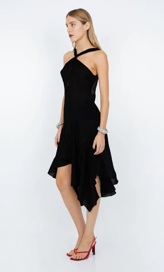 Bec Bridge Dresses AIDA HALTER DRESS Black 8211 Women