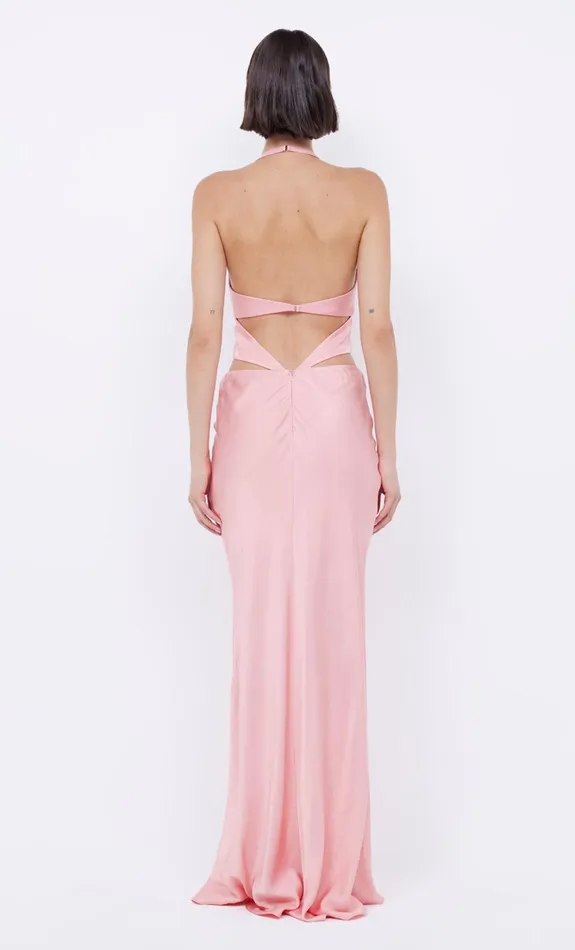 Bec Bridge Dresses ALABAMA HALTER DRESS Pink Sherbet 8211 Women