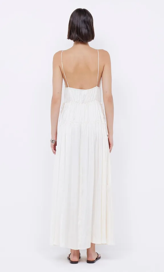 Bec Bridge Dresses DELPHI GATHERED DRESS Ivory 8211 Women
