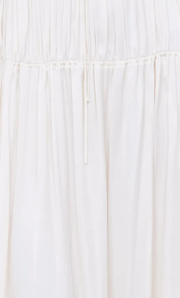 Bec Bridge Dresses DELPHI GATHERED DRESS Ivory 8211 Women