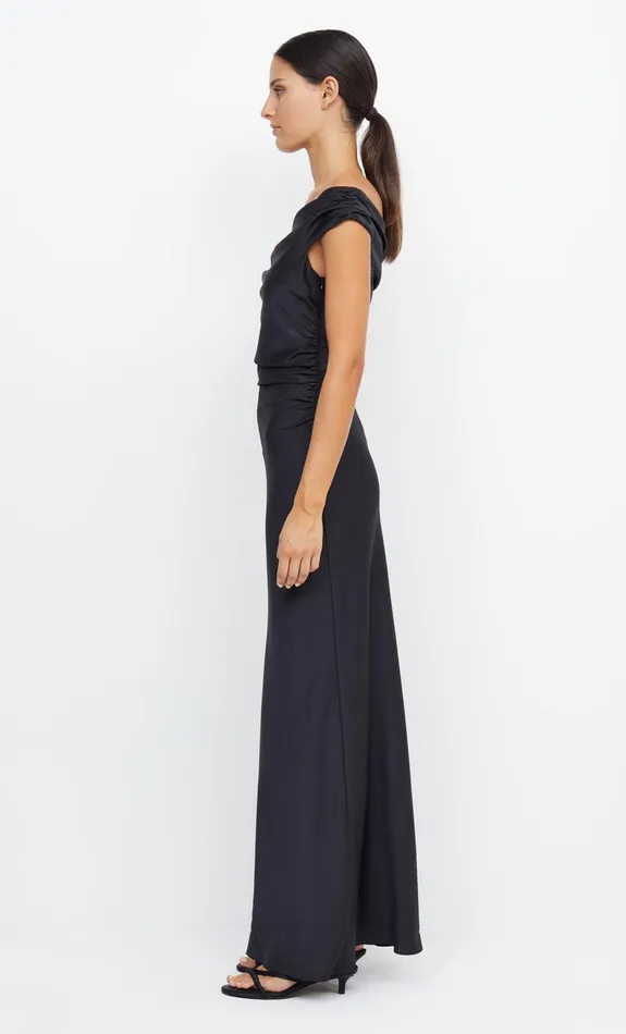 Bec Bridge Dresses ETERNITY OFF SHOULDER MAXI Black 8211 Women