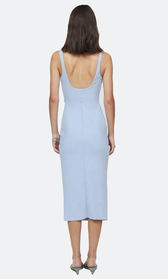 Bec Bridge Dresses KARINA TUCK MIDI DRESS Powder Blue 8211 Women