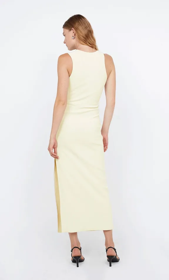 Bec Bridge Dresses LETTY MIDI DRESS Lemon 8211 Women