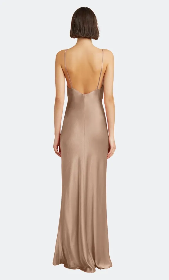 Bec Bridge Dresses LORELAI V MAXI DRESS Golden 8211 Women