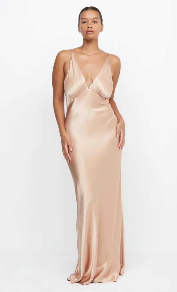 Bec Bridge Dresses MOON DANCE V MAXI DRESS Rose Gold 8211 Women