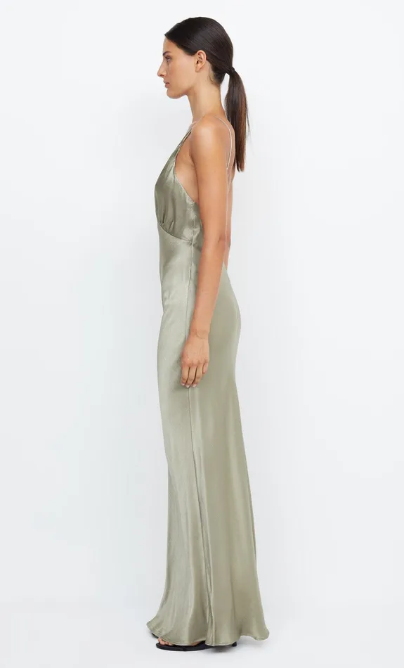 Bec Bridge Dresses MOON DANCE V MAXI DRESS Sage 8211 Women