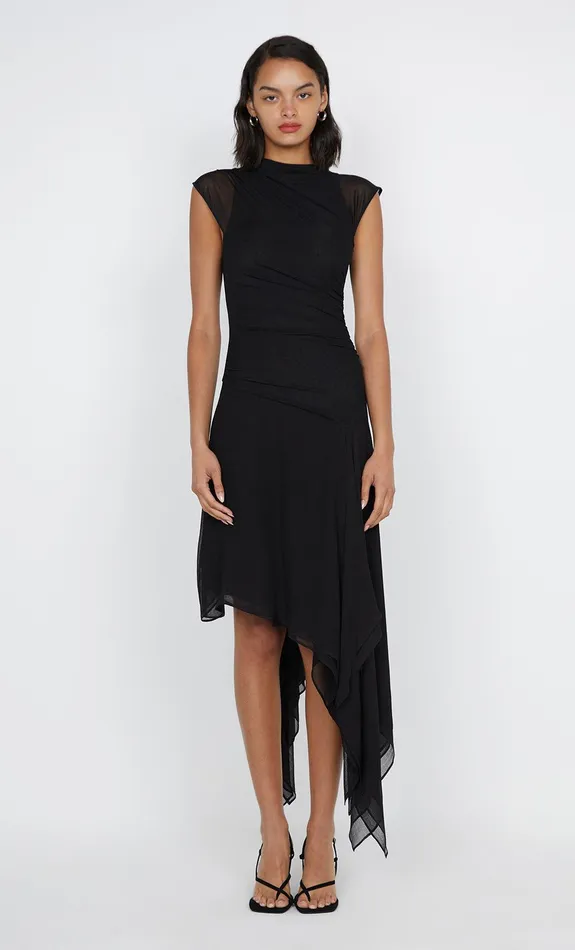 Bec Bridge Dresses NOEMI ASYM DRESS Black 8211 Women