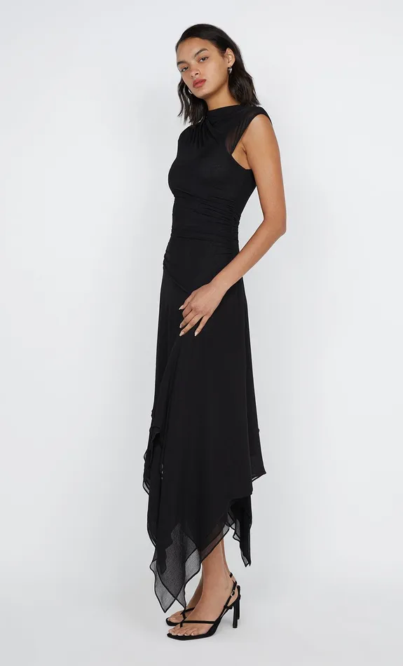 Bec Bridge Dresses NOEMI ASYM DRESS Black 8211 Women