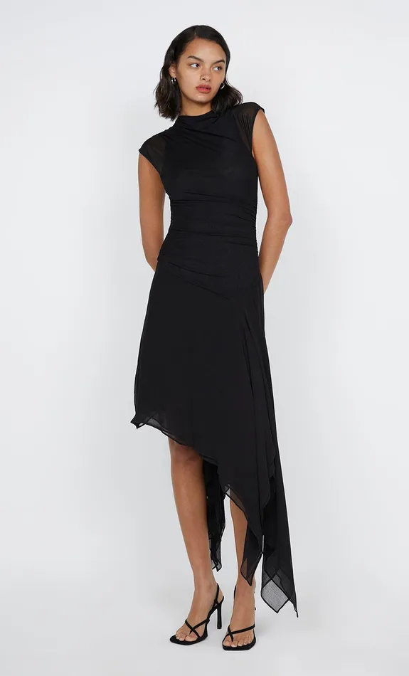 Bec Bridge Dresses NOEMI ASYM DRESS Black 8211 Women