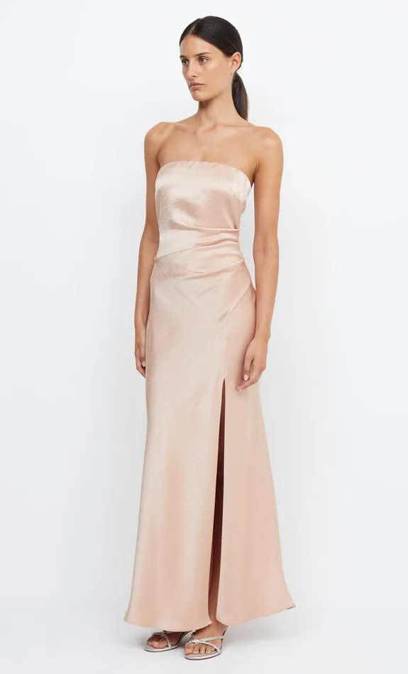 Bec Bridge Dresses THE DREAMER STRAPLESS DRESS Rose Gold 8211 Women
